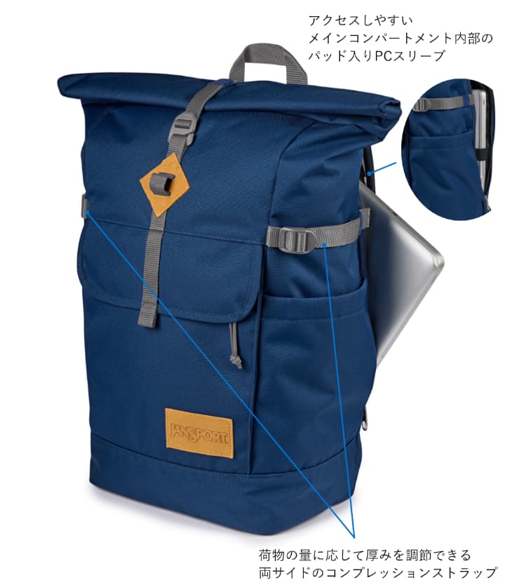 HATCHET ROLLTOP（ハチェットロールトップ）【公式】JANSPORT（ジャン