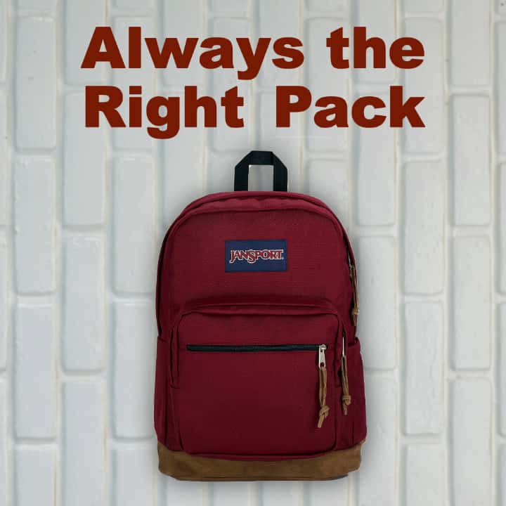 Always the Right Pack